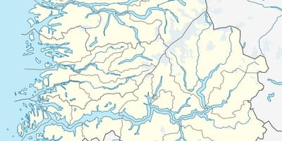 ನಕ್ಷೆ ಪುರಾತನ ನಾರ್ವೆ