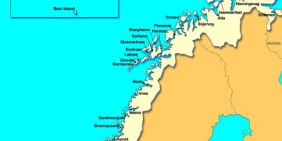 ನಕ್ಷೆ kristiansand ನಾರ್ವೆ