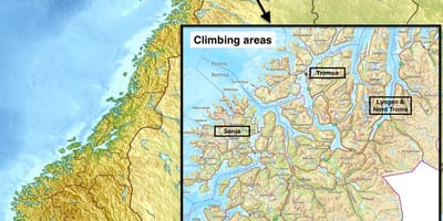Tromsø ನಾರ್ವೆ ನಕ್ಷೆ